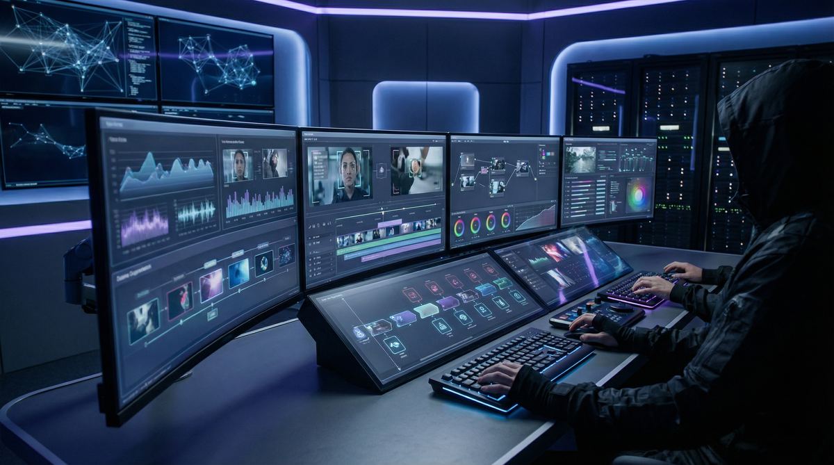 探花视频AI创作工具界面